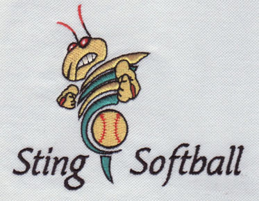 sting softball design